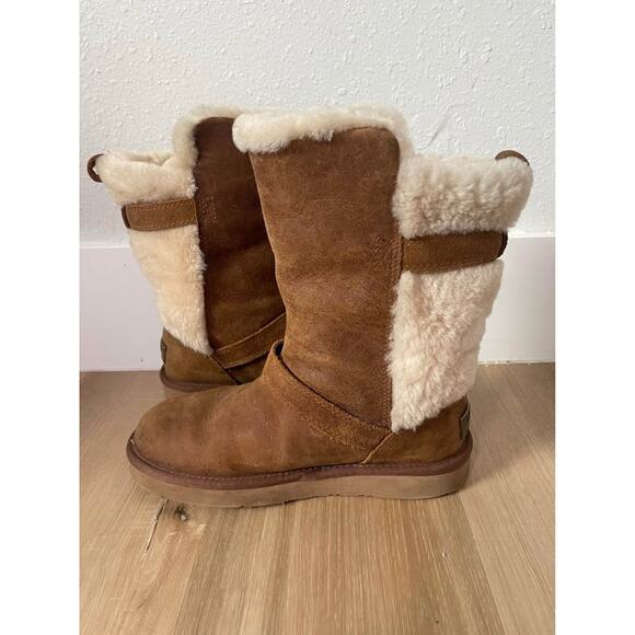 Women’s UGG Australia Becket Chestnut Boot Size 7 - Picture 4 of 10